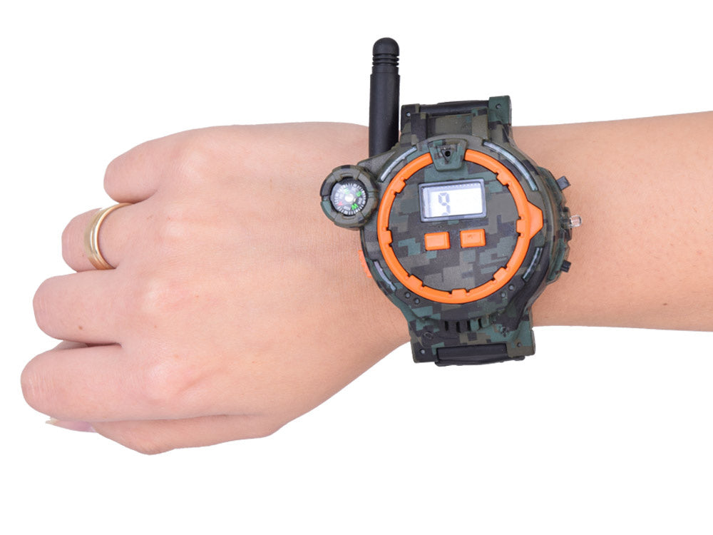 Daugiafunkcinių laikrodžių – radijo stotelių rinkinys vaikams, Walkie talkie