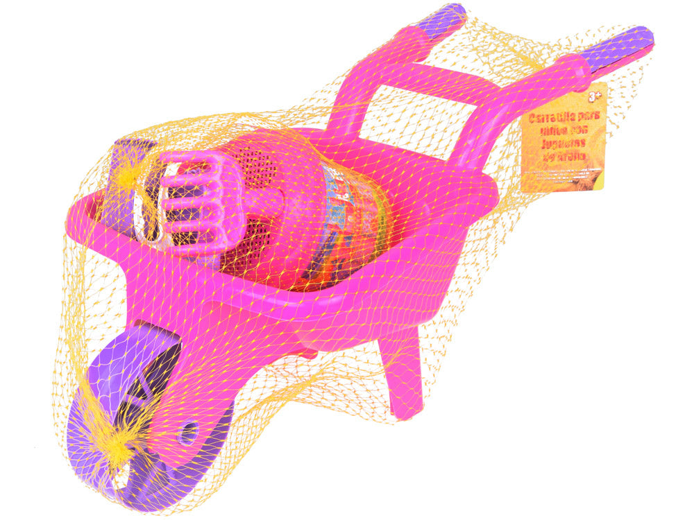 Vaikiško karučio su priedais rinkinys, rožinis