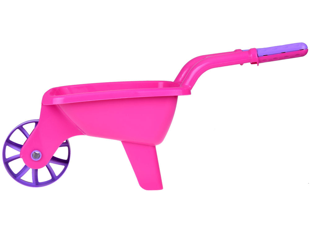 Vaikiško karučio su priedais rinkinys, rožinis