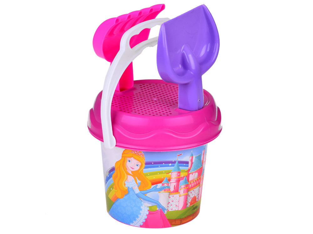 Vaikiško karučio su priedais rinkinys, rožinis