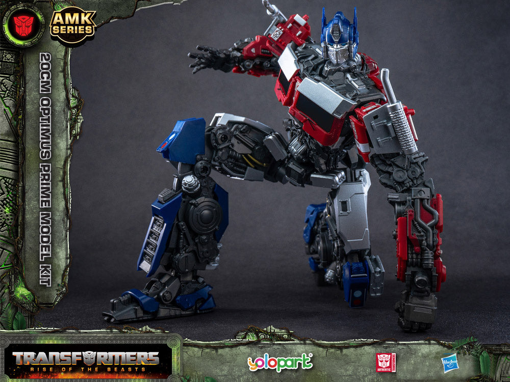 Žaislinis Hasbro Optimus Prime transformerio figūrėlė su priedais 20cm