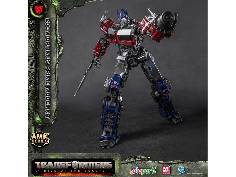 Žaislinis Hasbro Optimus Prime transformerio figūrėlė su priedais 20cm
