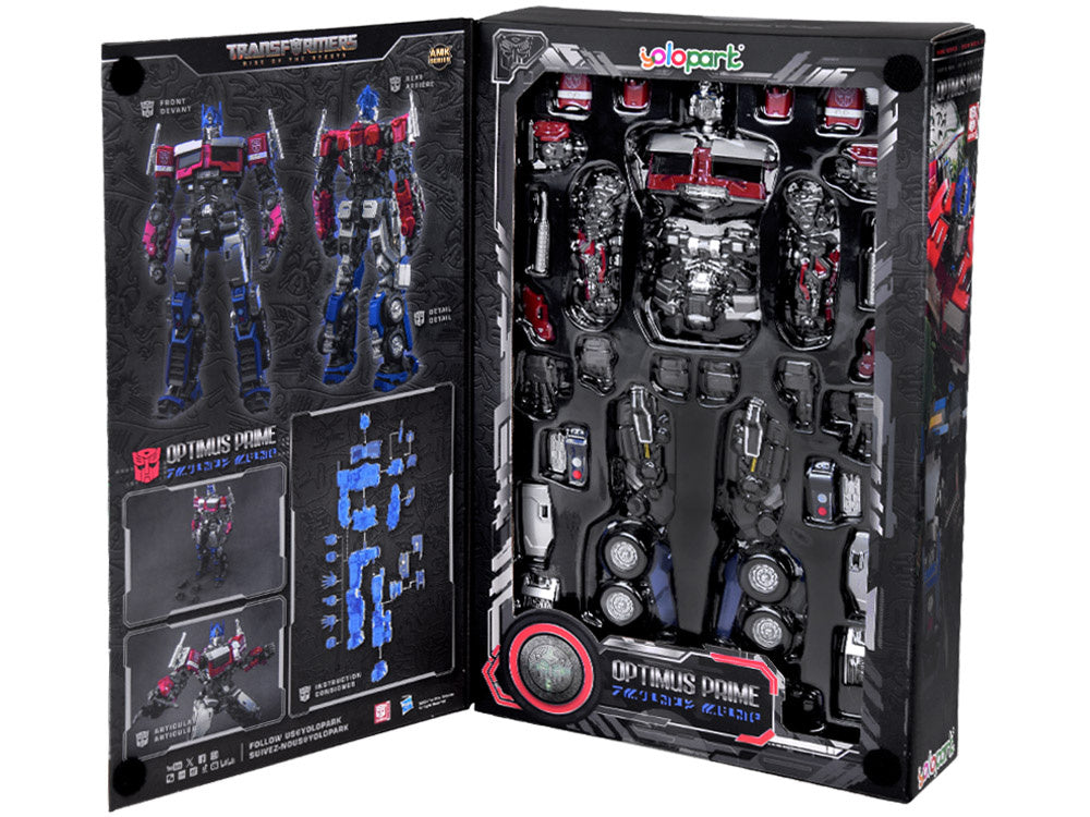 Žaislinis Hasbro Optimus Prime transformerio figūrėlė su priedais 20cm