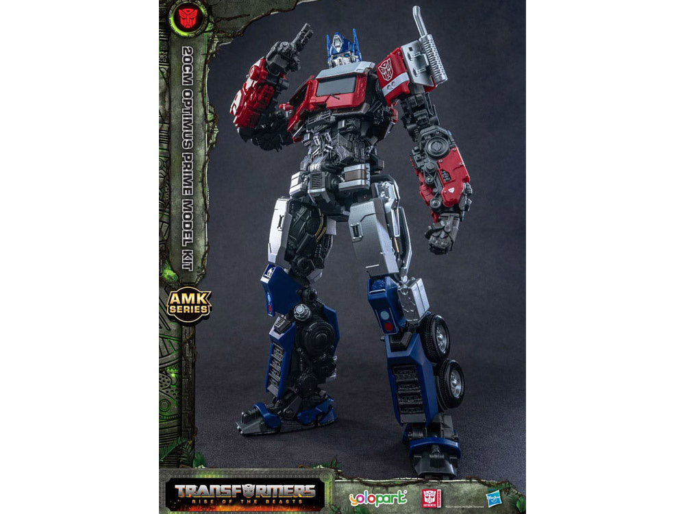 Žaislinis Hasbro Optimus Prime transformerio figūrėlė su priedais 20cm
