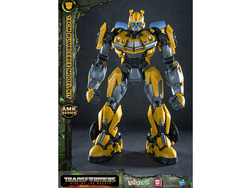 Žaislinis Hasbro Bumblebee transformerio figūrėlė su priedais 16cm