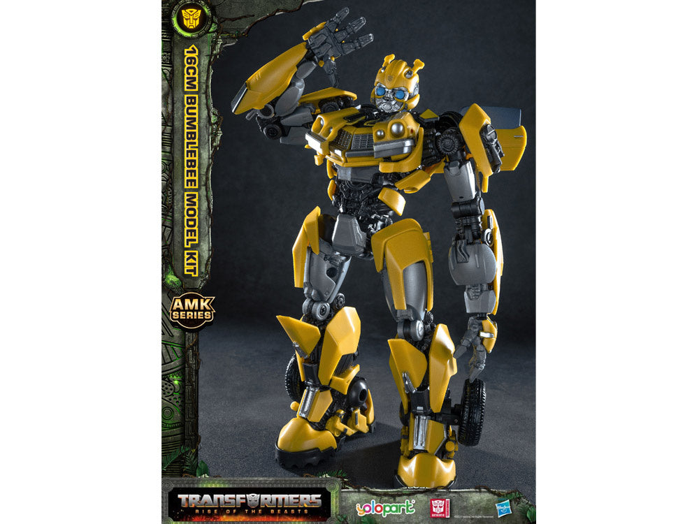 Žaislinis Hasbro Bumblebee transformerio figūrėlė su priedais 16cm