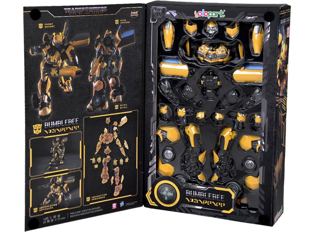Žaislinis Hasbro Bumblebee transformerio figūrėlė su priedais 16cm