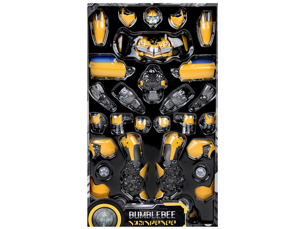 Žaislinis Hasbro Bumblebee transformerio figūrėlė su priedais 16cm