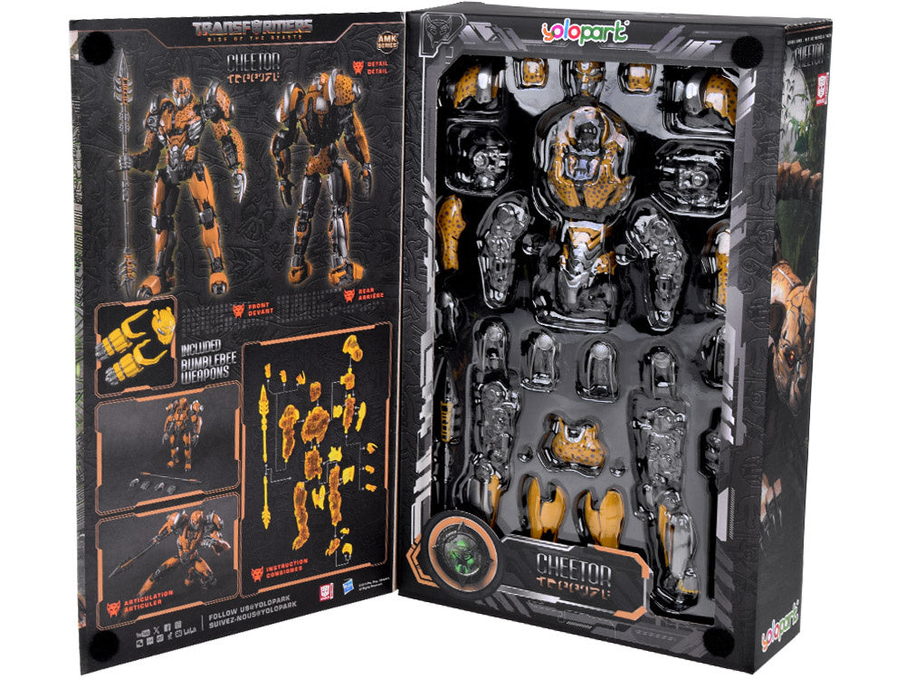 Žaislinis Hasbro Cheetor transformerio figūrėlė su priedais 18cm