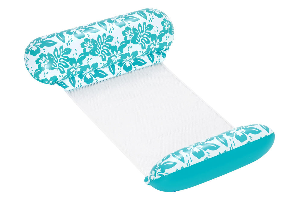 Pripučiamas plaukimo čiužinys su tinkleliniu dugnu 140x87cm, Bestway 43839