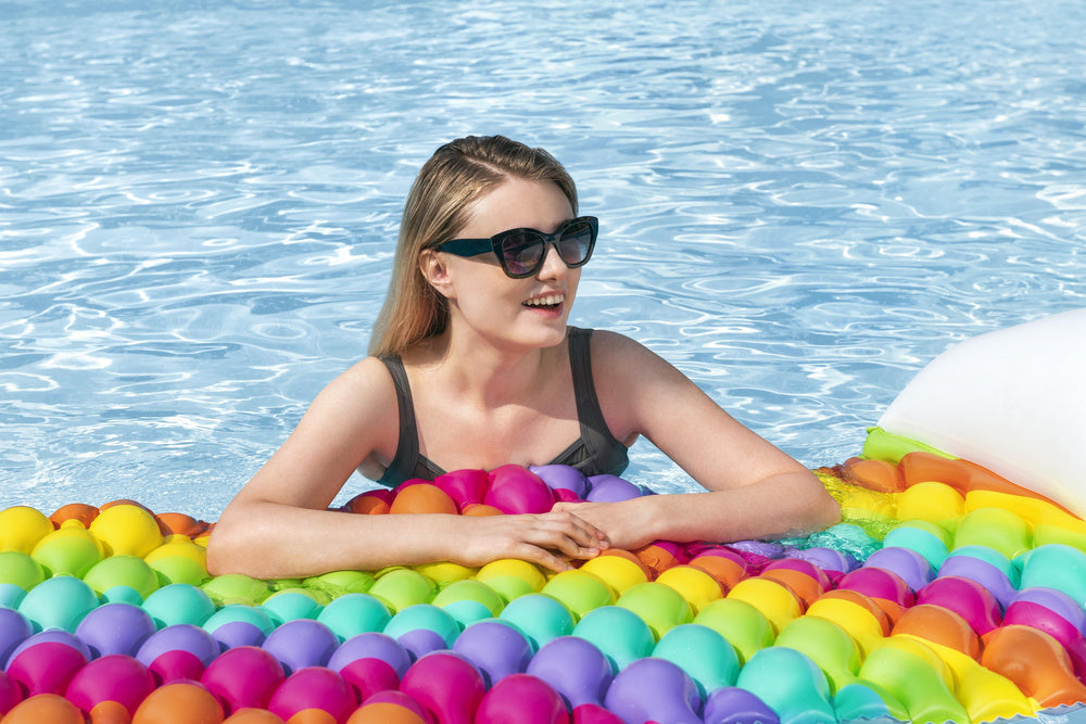 Pripučiamas plaukimo čiužinys 216x80cm, Bestway 44107