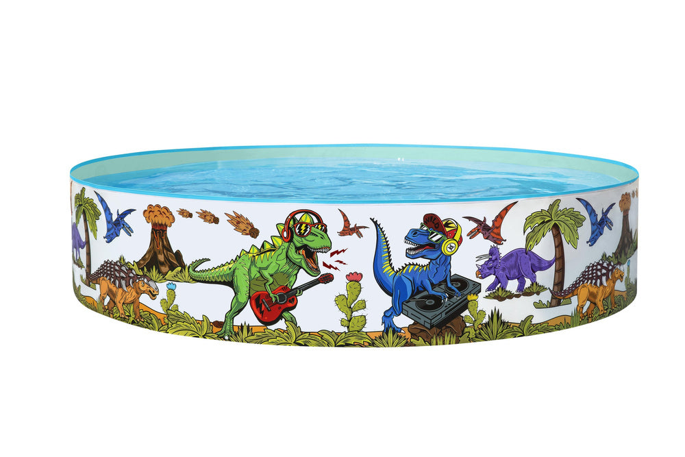 Sodo baseinas vaikams su dinozaurų motyvais 183x38cm, Bestway 55022