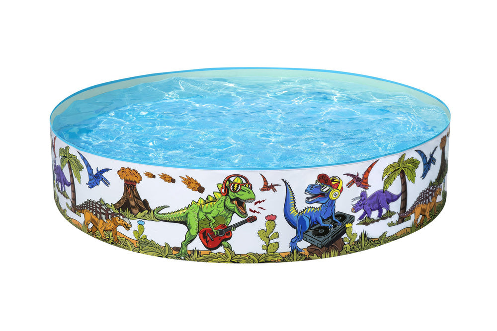 Sodo baseinas vaikams su dinozaurų motyvais 183x38cm, Bestway 55022