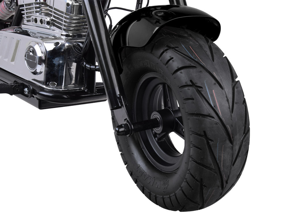 Vienvietis elektrinis motociklas vaikams iki 80 kg, juodas