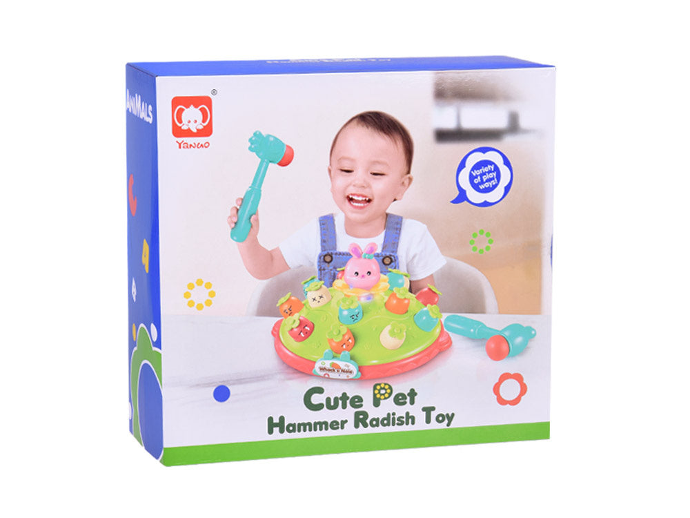 Arkadinis žaidimas vaikams „Trenk plaktuku“