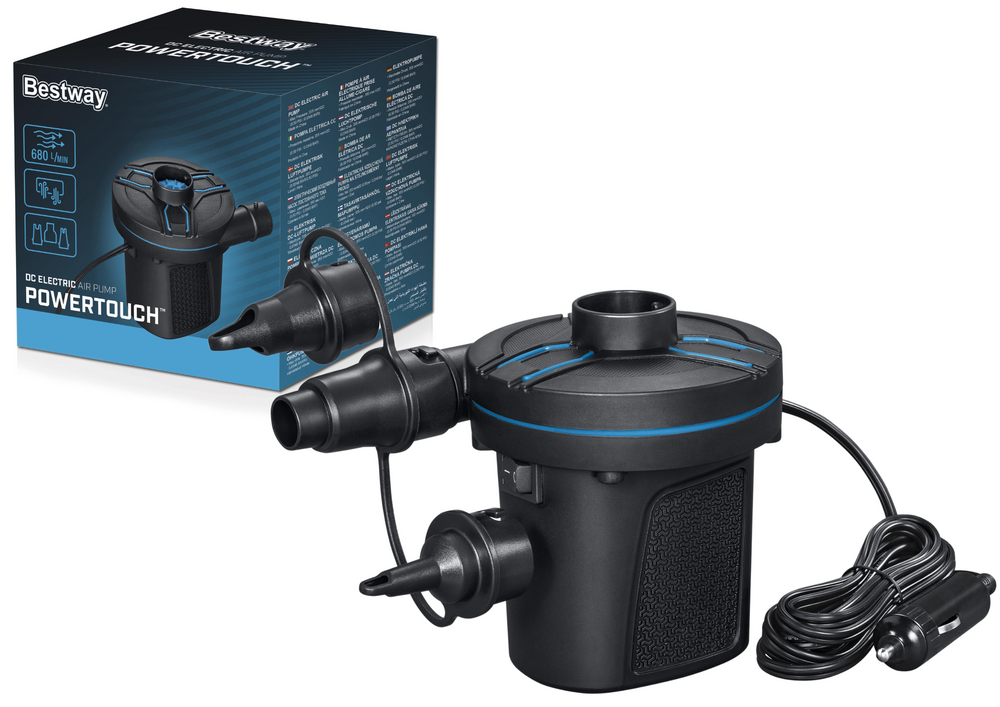 Elektrinė pompa 12V su antgaliais „Bestway“ 62257