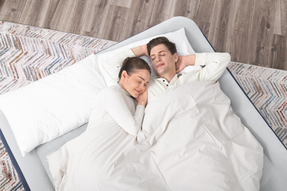 Pripučiamas dvivietis čiužinys 203x152x51cm, Bestway 6716P