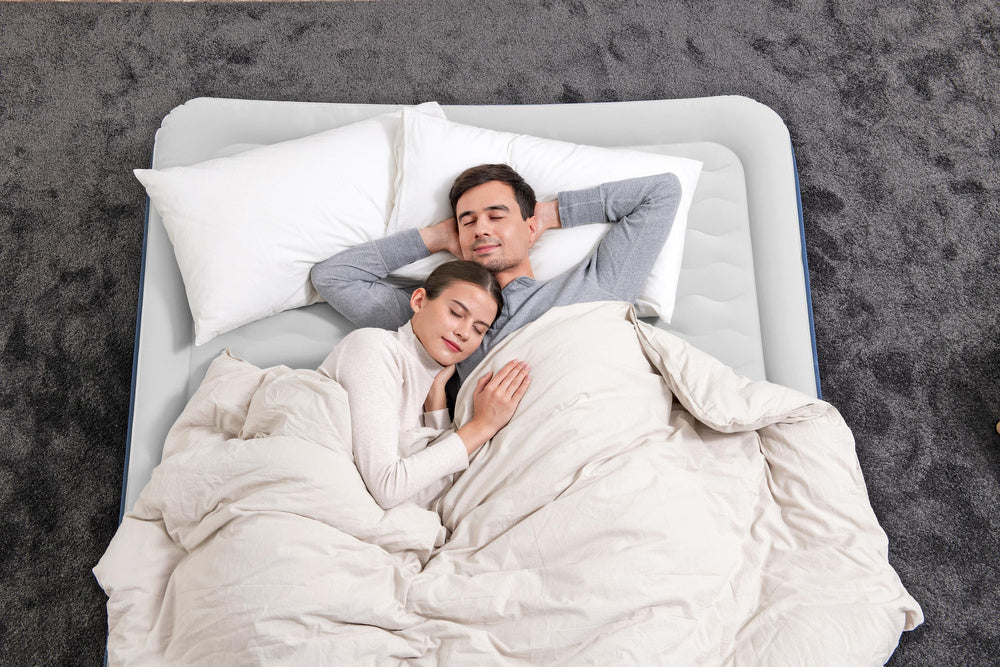 Pripučiamas dvivietis čiužinys 203x152x46cm, Bestway 67624