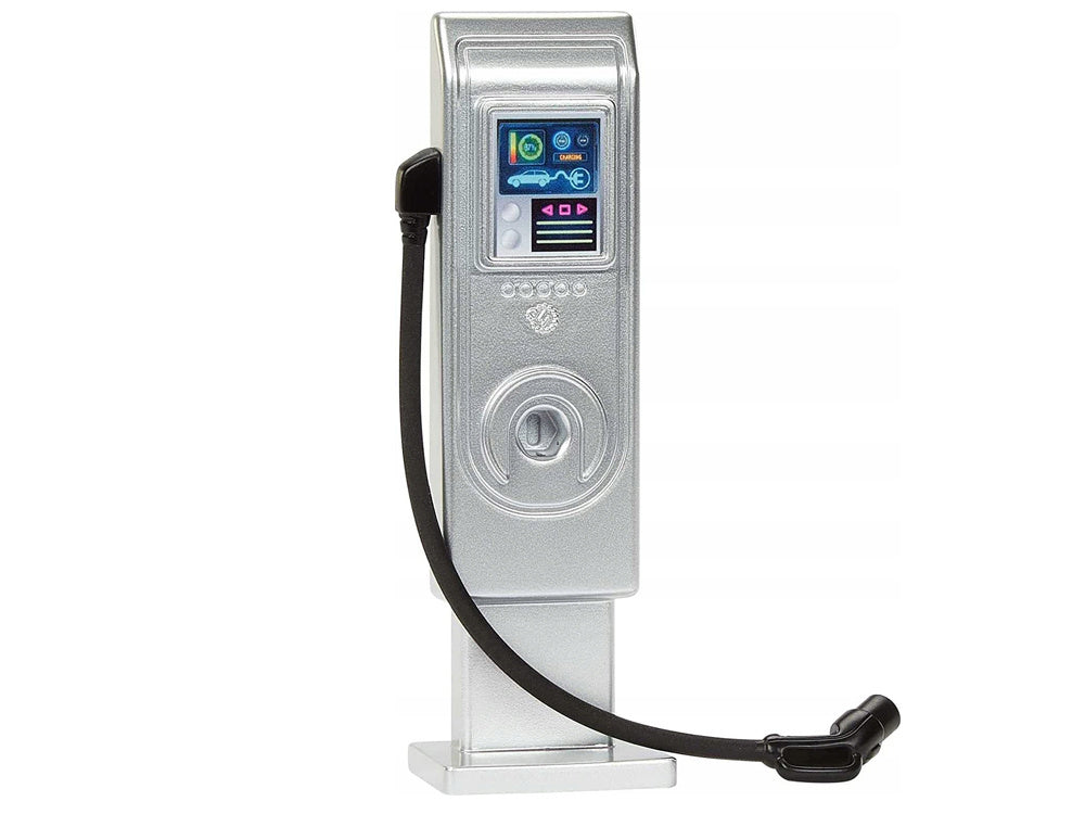 Lėlės Barbės automobilis su elektros įkrovimo stotele