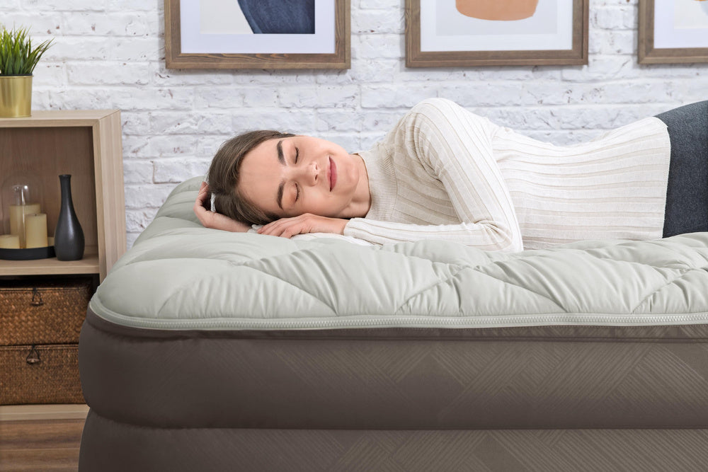 Pripučiamas dvivietis čiužinys su įmontuotu siurbliu, Bestway 69145