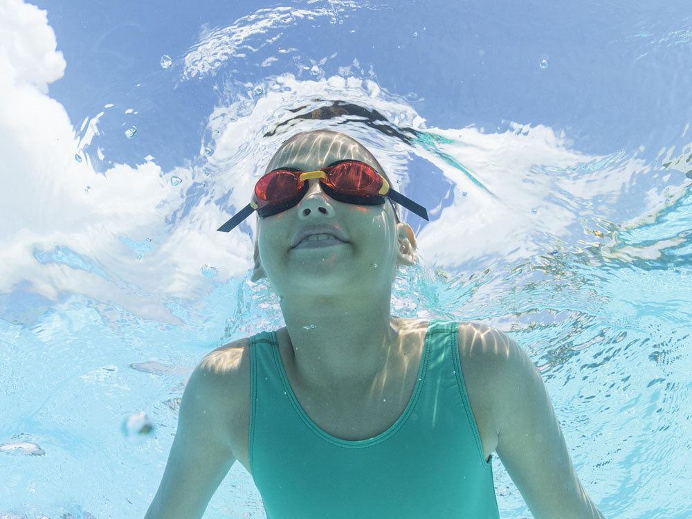 Nardymo akiniai vaikams, raudoni, Bestway