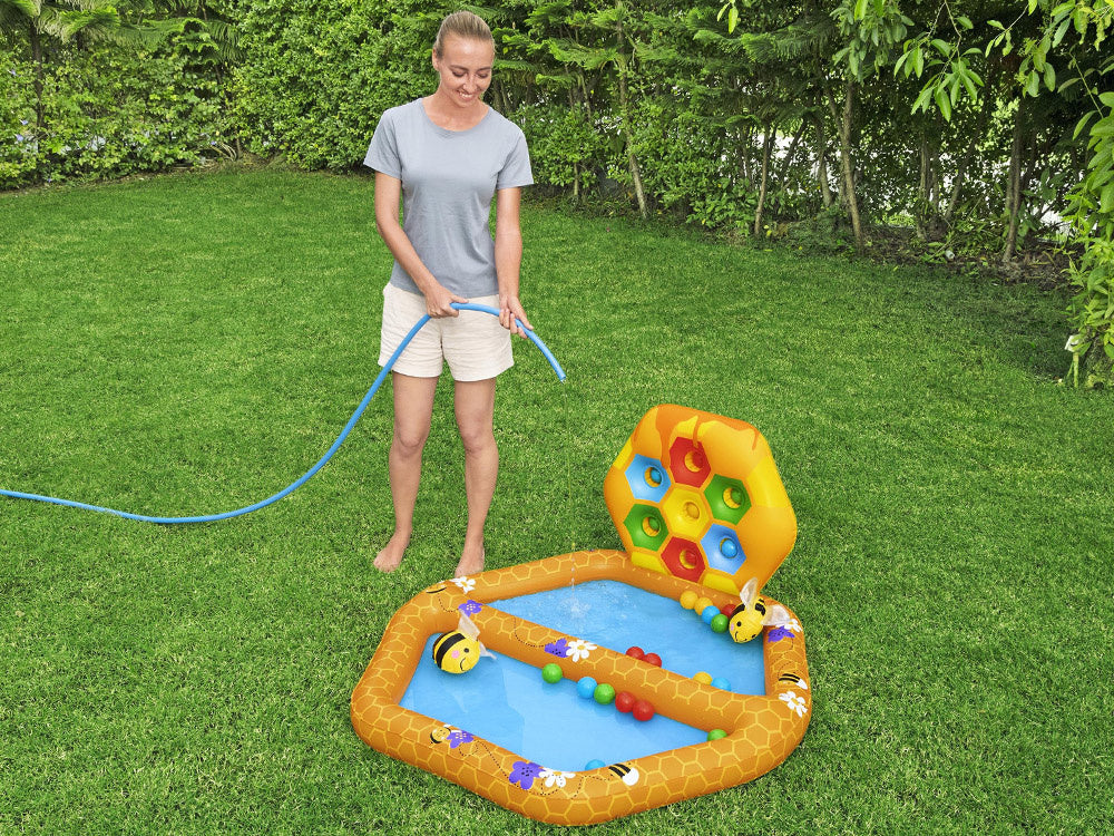 Pripučiama vaikų žaidimų aikštelė su kamuoliukais, Bestway