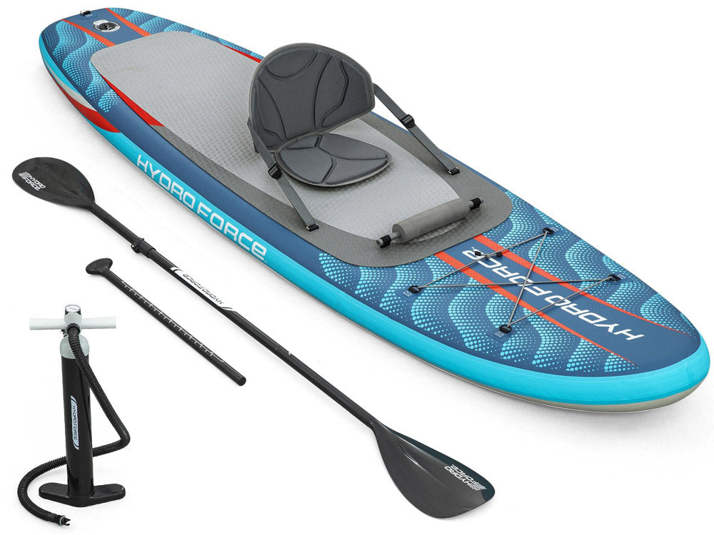 Pripučiama SUP Hydro-Force irklentė 305x84x15cm su atlošu 2in1, Bestway