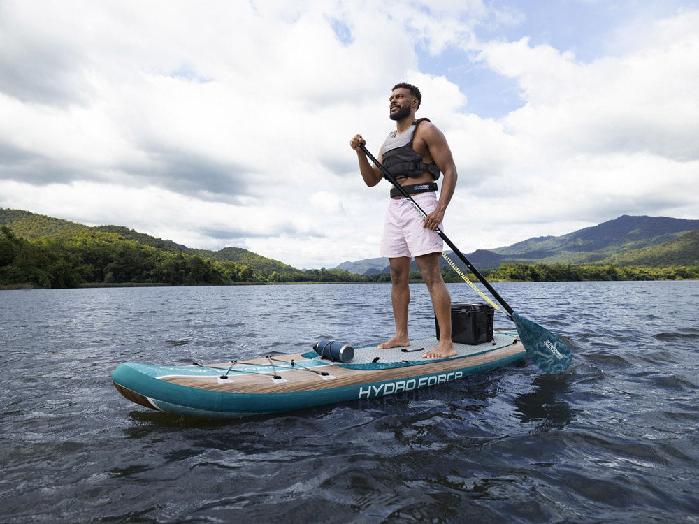 Pripučiama Hydro-Force SUP irklentė 335cmx84cmx15cm su atlošu 2in1, Bestway