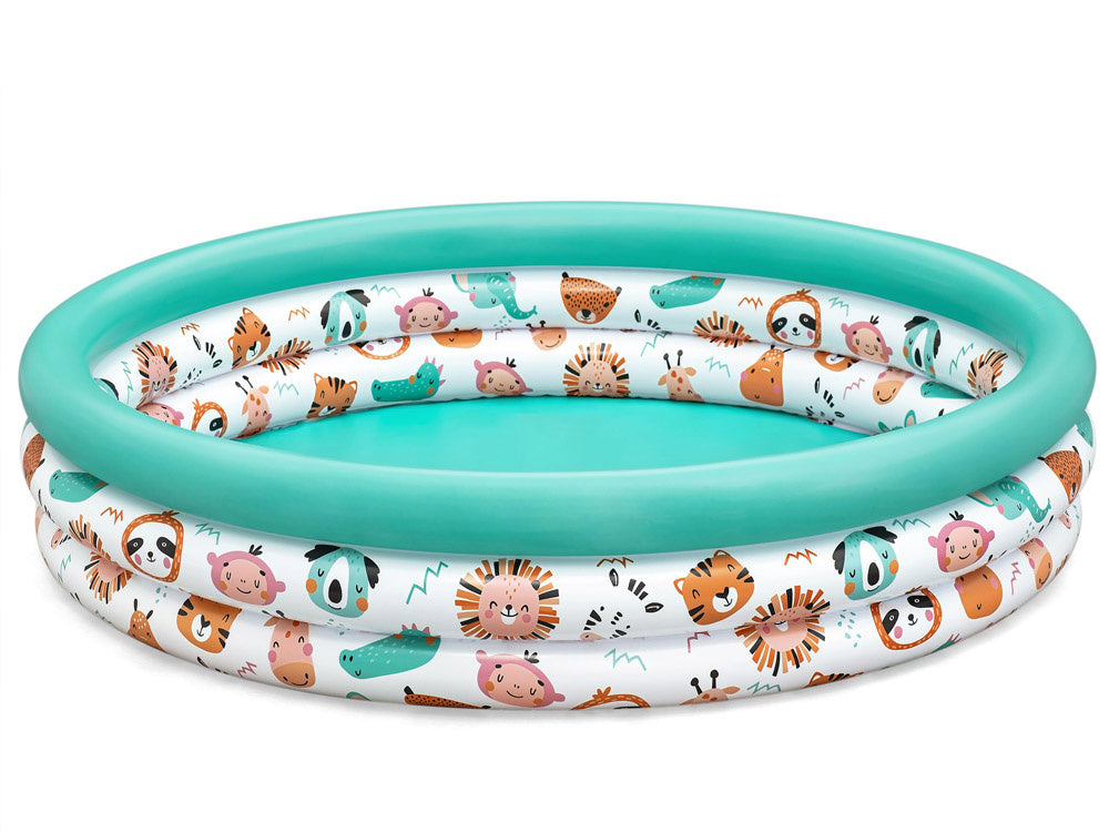 Pripučiamas baseinas vaikams 122cm „Safario gyvūnai“, Bestway