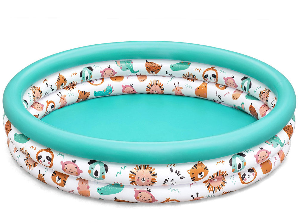 Pripučiamas baseinas vaikams 122cm „Safario gyvūnai“, Bestway