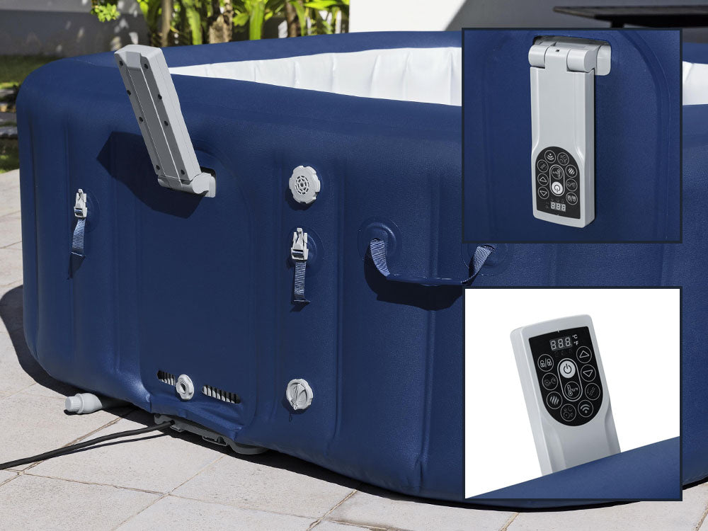 Pripučiama 4-6 asmenims sūkurinė vonia Lay-Z-Spa HAWAII su hidromasažu, Bestway