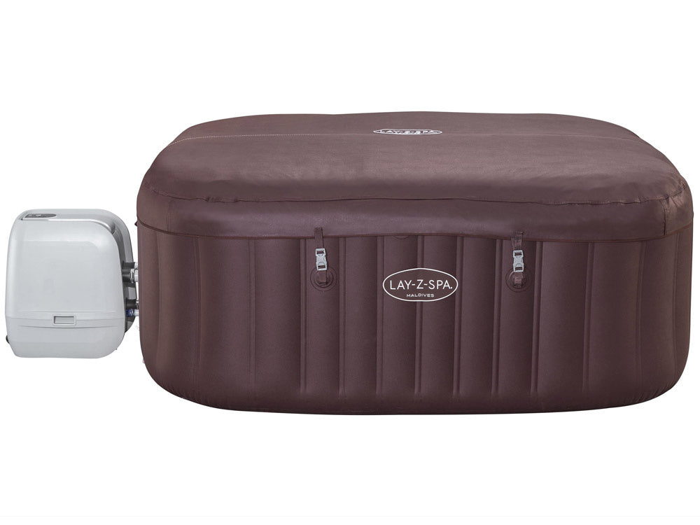 Pripučiama sūkurinė vonia „Lay-Z-Spa Maldives Pro7 2025“ su Wi-Fi ir LED, Bestway 6001U