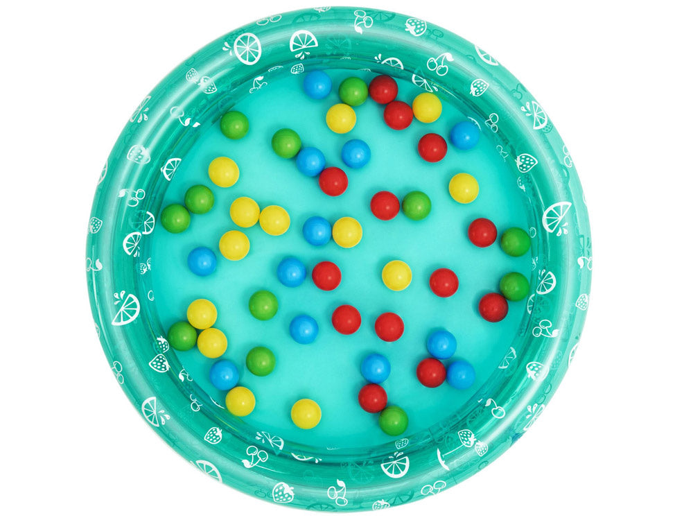 Pripučiamas baseinas vaikams su kamuoliukais 91x20cm, žalias, Bestway