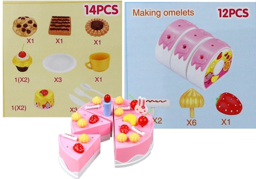 Gimtadienio torto pjaustymo rinkinys