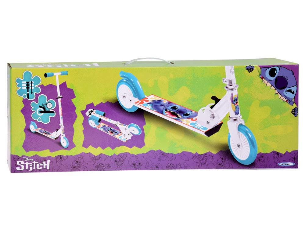 Sulankstomas paspirtukas vaikams “Disney STITCH” 50 kg, baltas