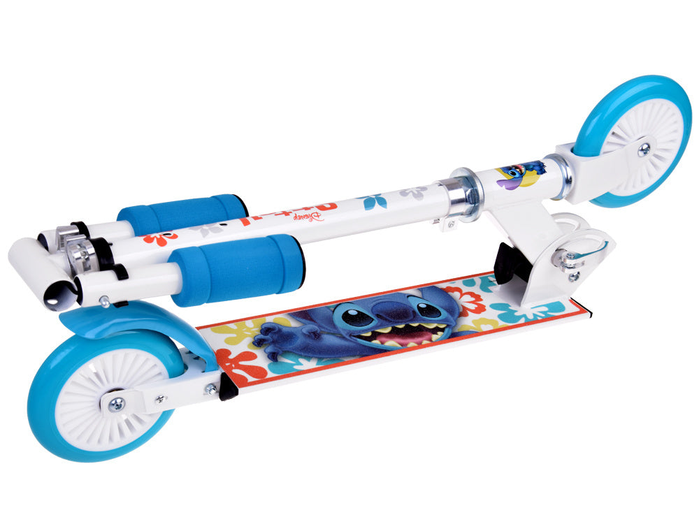 Sulankstomas paspirtukas vaikams “Disney STITCH” 50 kg, baltas