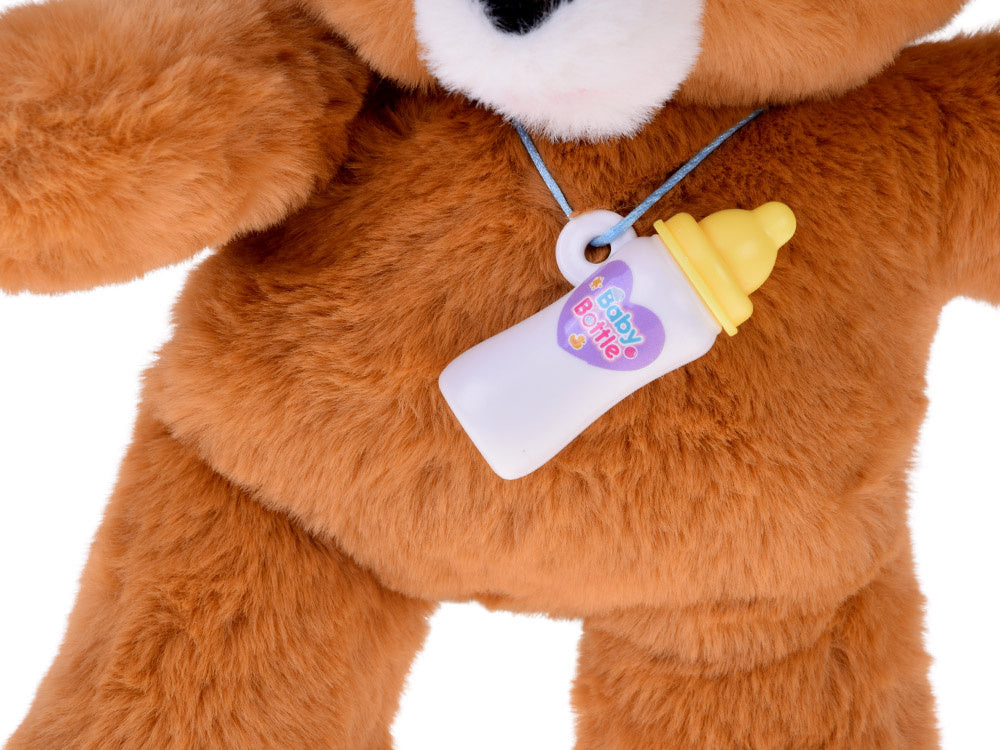 Interaktyvus pliušinis meškiuka, rudas