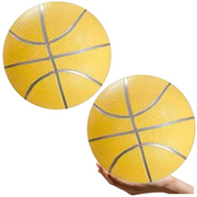 Krepšinio kamuolys 20 cm, geltonas