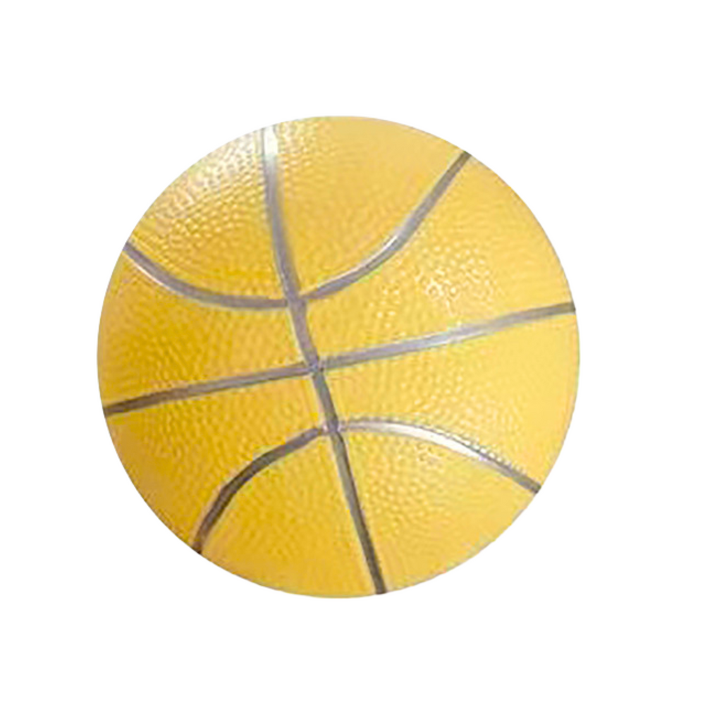 Krepšinio kamuolys 20 cm, geltonas