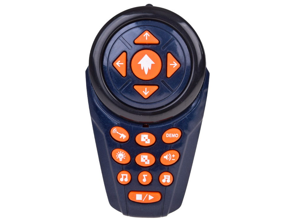 Nuotoliniu būdu valdomas interaktyvus policijos robotas