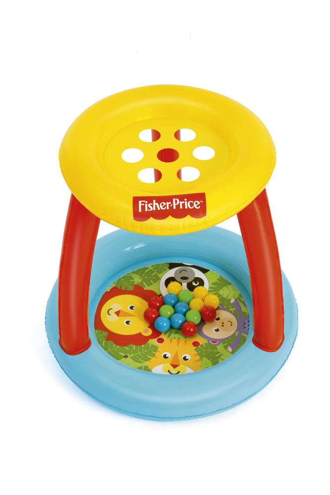 Pripučiamas baseinas vaikams su kamuoliukais Fisher-Price, Bestway 93541