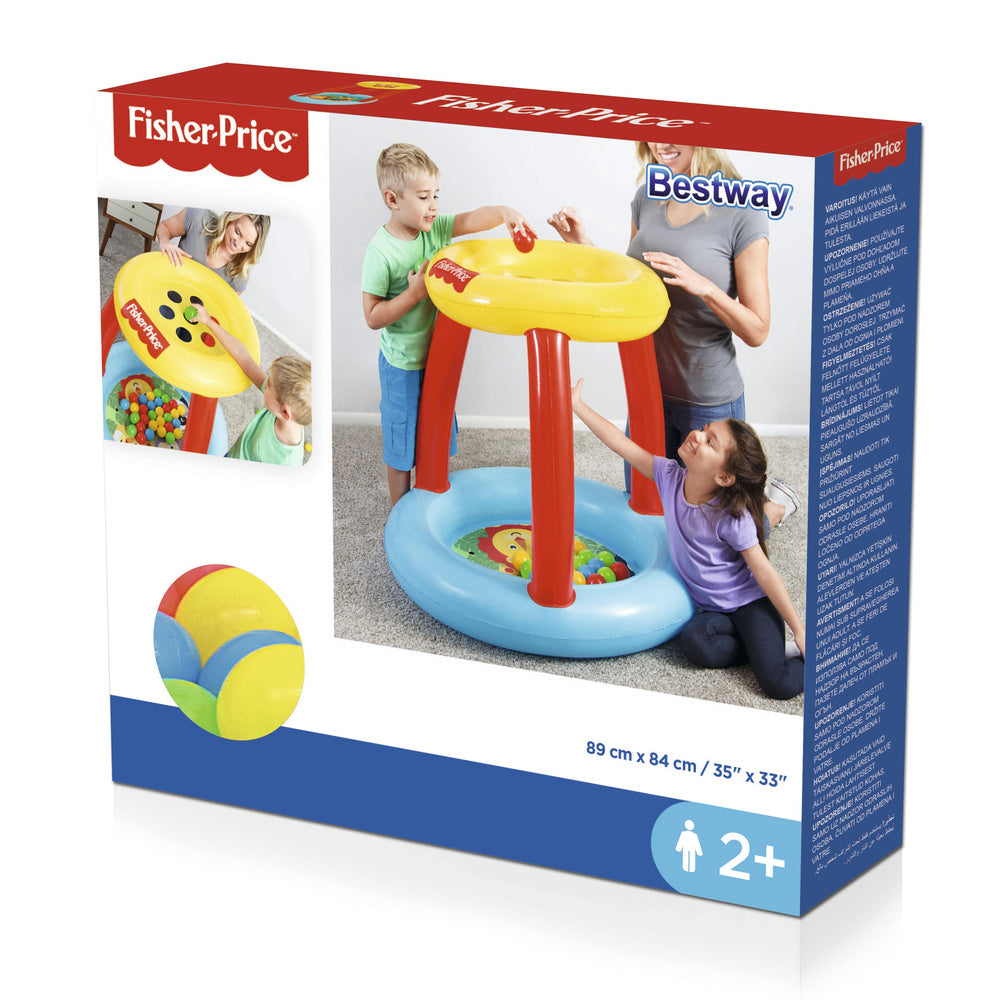 Pripučiamas baseinas vaikams su kamuoliukais Fisher-Price, Bestway 93541