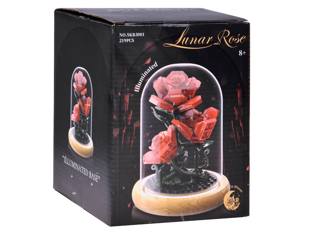 Konstruktoriaus rinkinys “Rožės kupole: su LED apšvietimu 219 el.