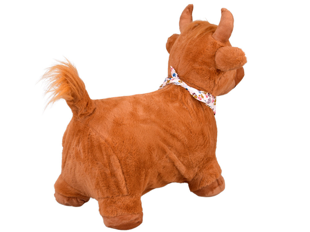 Pripučiamas šokliukas jautis su skarele