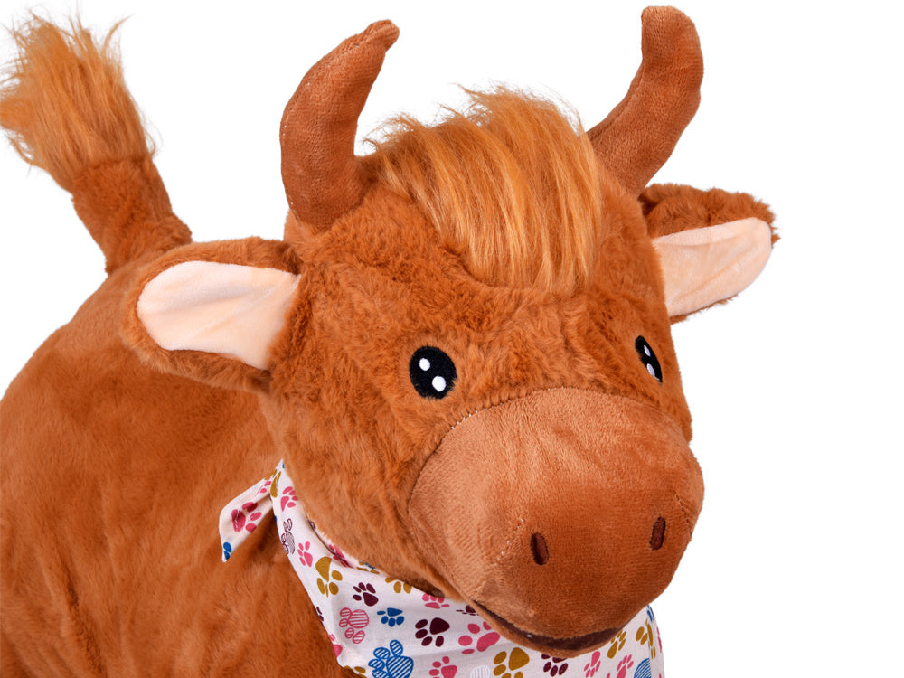 Pripučiamas šokliukas jautis su skarele