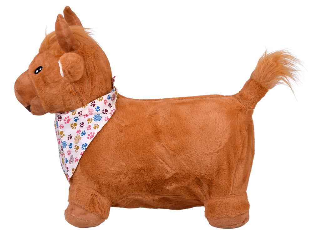 Pripučiamas šokliukas jautis su skarele