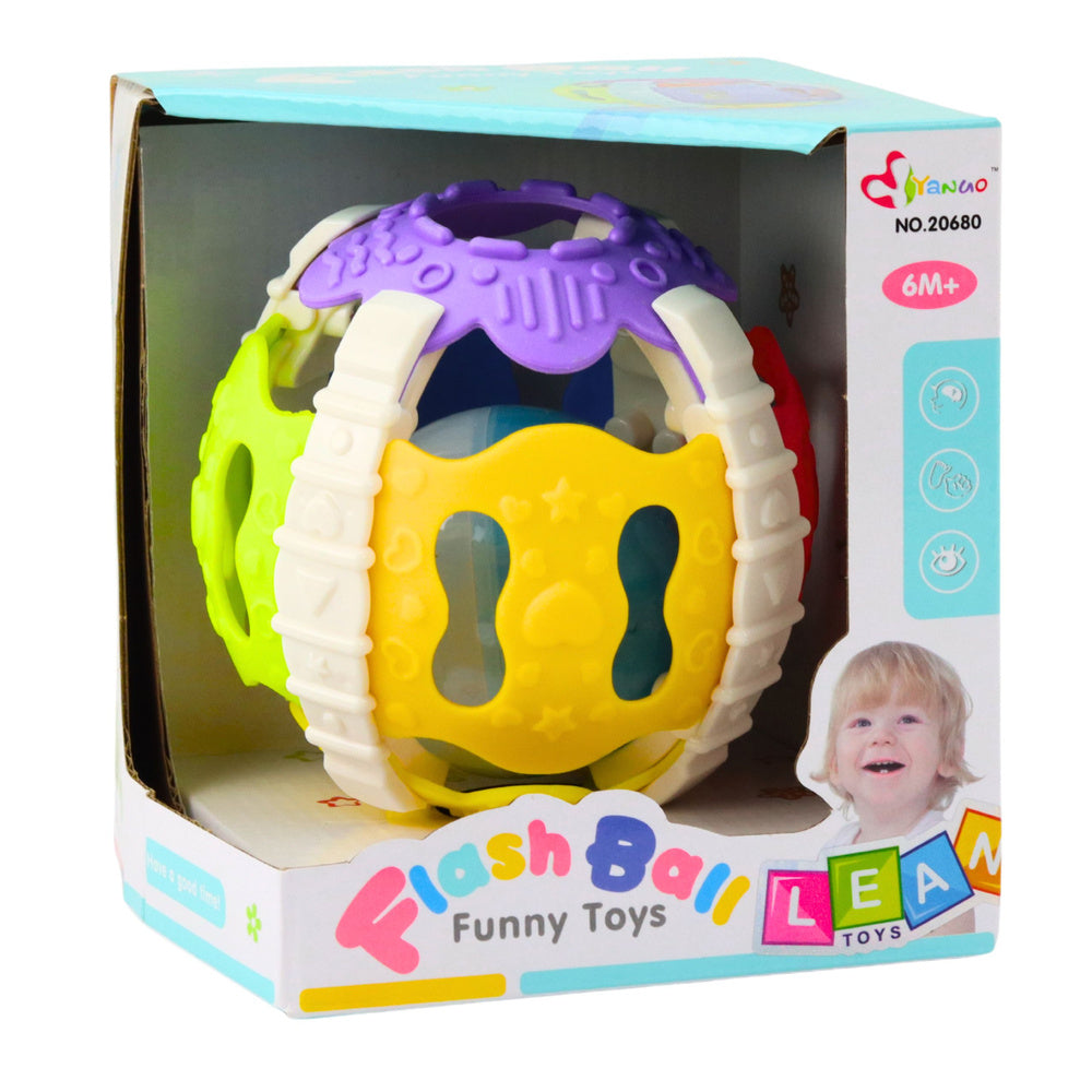 Jutiminis kamuolys vaikams su garsu ir šviesa