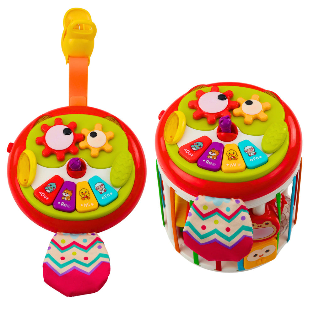 Interaktyvus ritininis sensorinis kubas vaikams