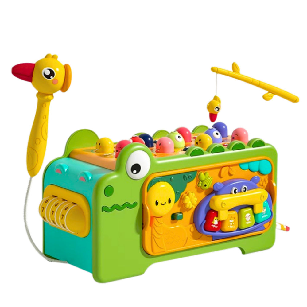 Interaktyvus edukacinis krokodilas su garsais