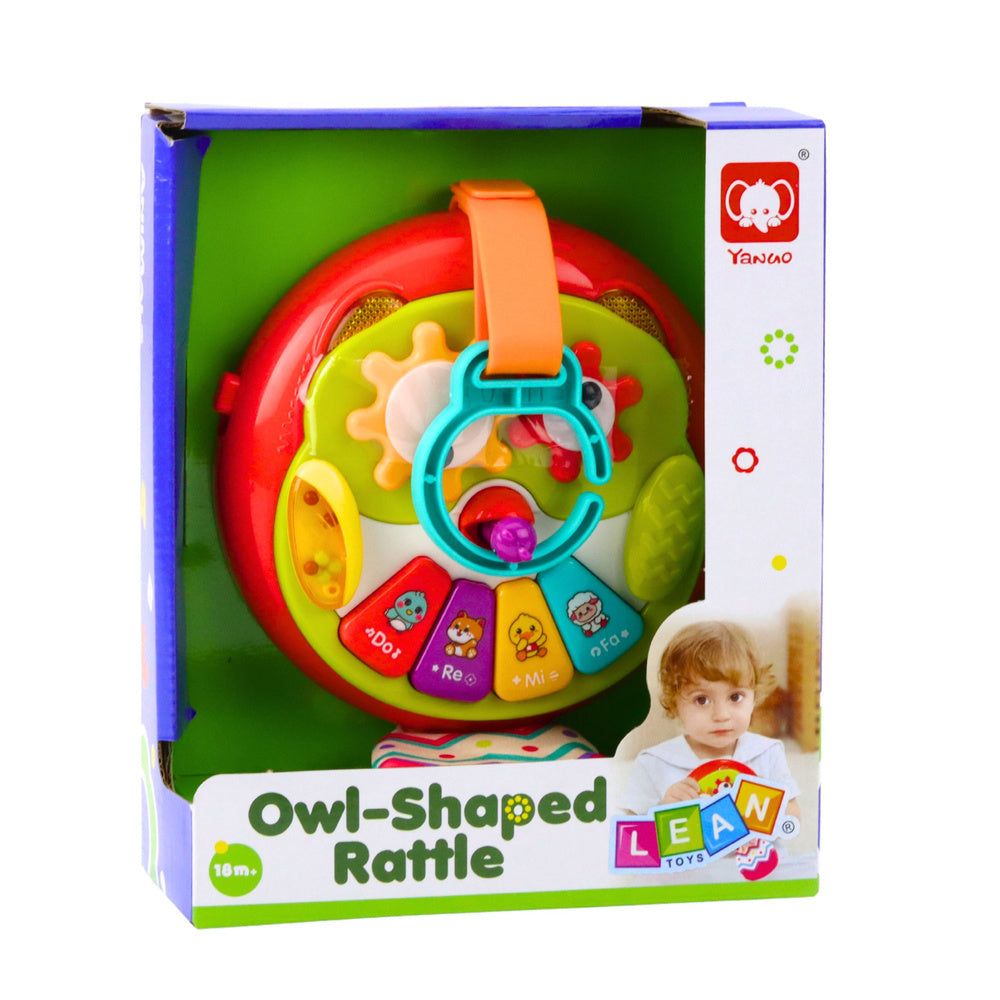 Interaktyvus pelėdos pakabukas su judančiais elementais